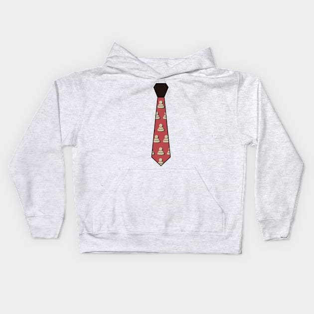 Santa tie Kids Hoodie by Iamthepartymonster